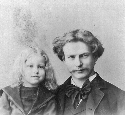 Photo of Julius and Walter circa 1895 in New Jersey.